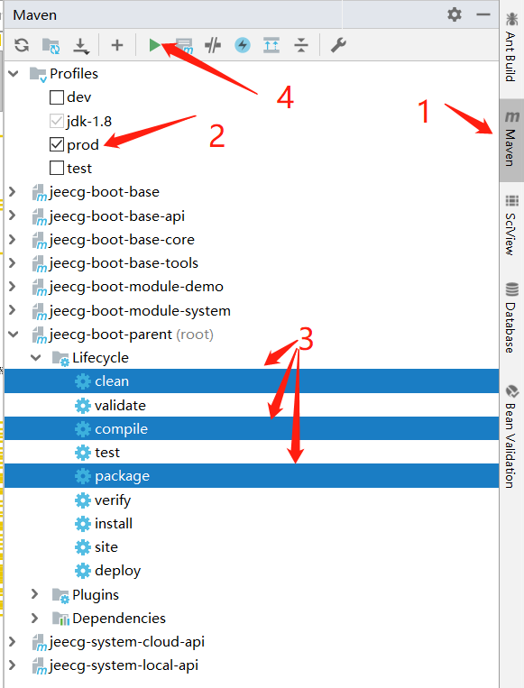 Ubuntu Server服务器上搭建jeecg-boot的启动环境